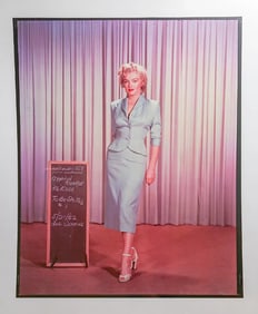 Marilyn Monroe Transparency Photo