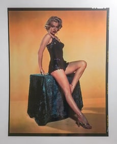 Marilyn Monroe Transparency Photo