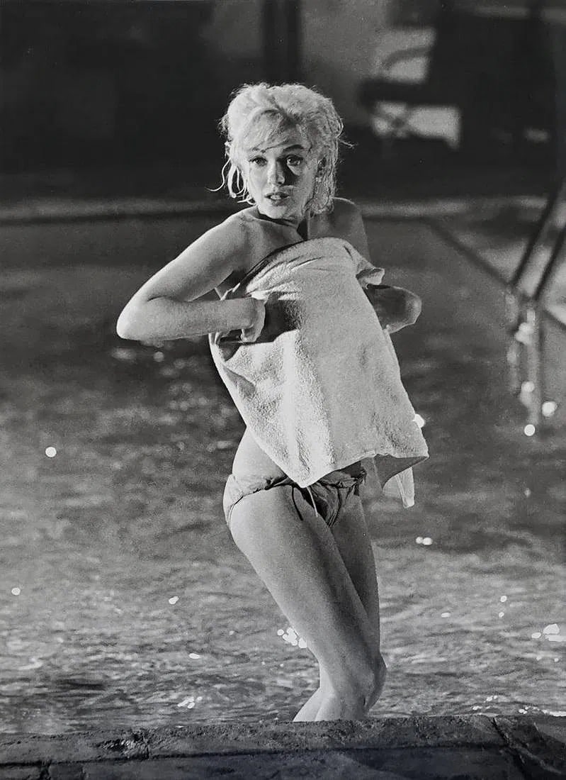 Lawrence Schiller, Marilyn Monroe: Measures 11 x 8 inches, photo print on glossy paper, mounted to foam board