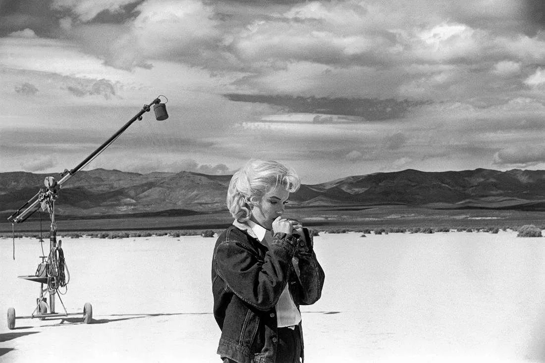 Eve Arnold, Marilyn Monroe, Reno, Nevada, 1960: Measures 9 x 6 inches, photo print on glossy paper, mounted to foam board