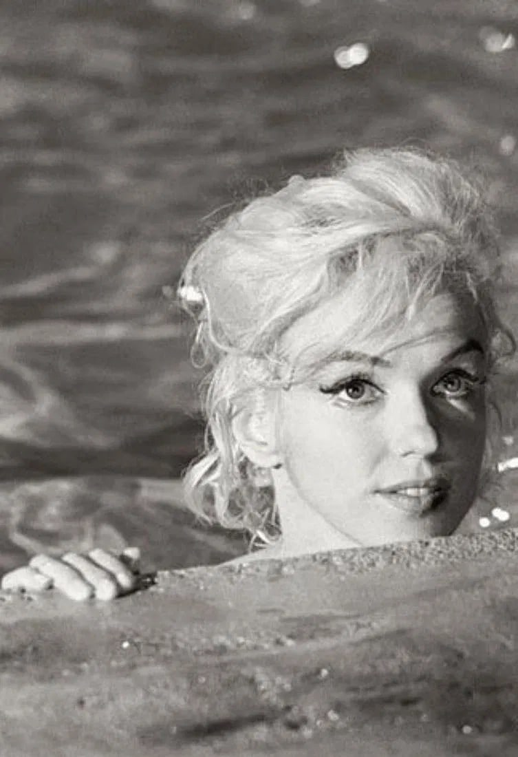 Lawrence Schiller, Marilyn Monroe: Measures 11 x 8 inches, photo print on glossy paper, mounted to foam board