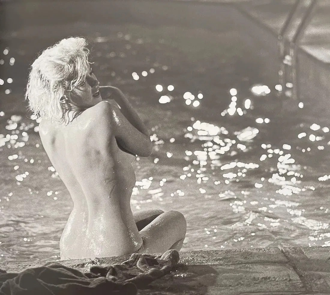 Lawrence Schiller, Marilyn Monroe : Measures 10 x 9 inches, photo print on glossy paper, mounted to foam board