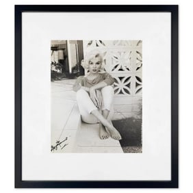 George Barris (1922-2016), "Marilyn Monroe: The Last Shoot" Framed Photograph