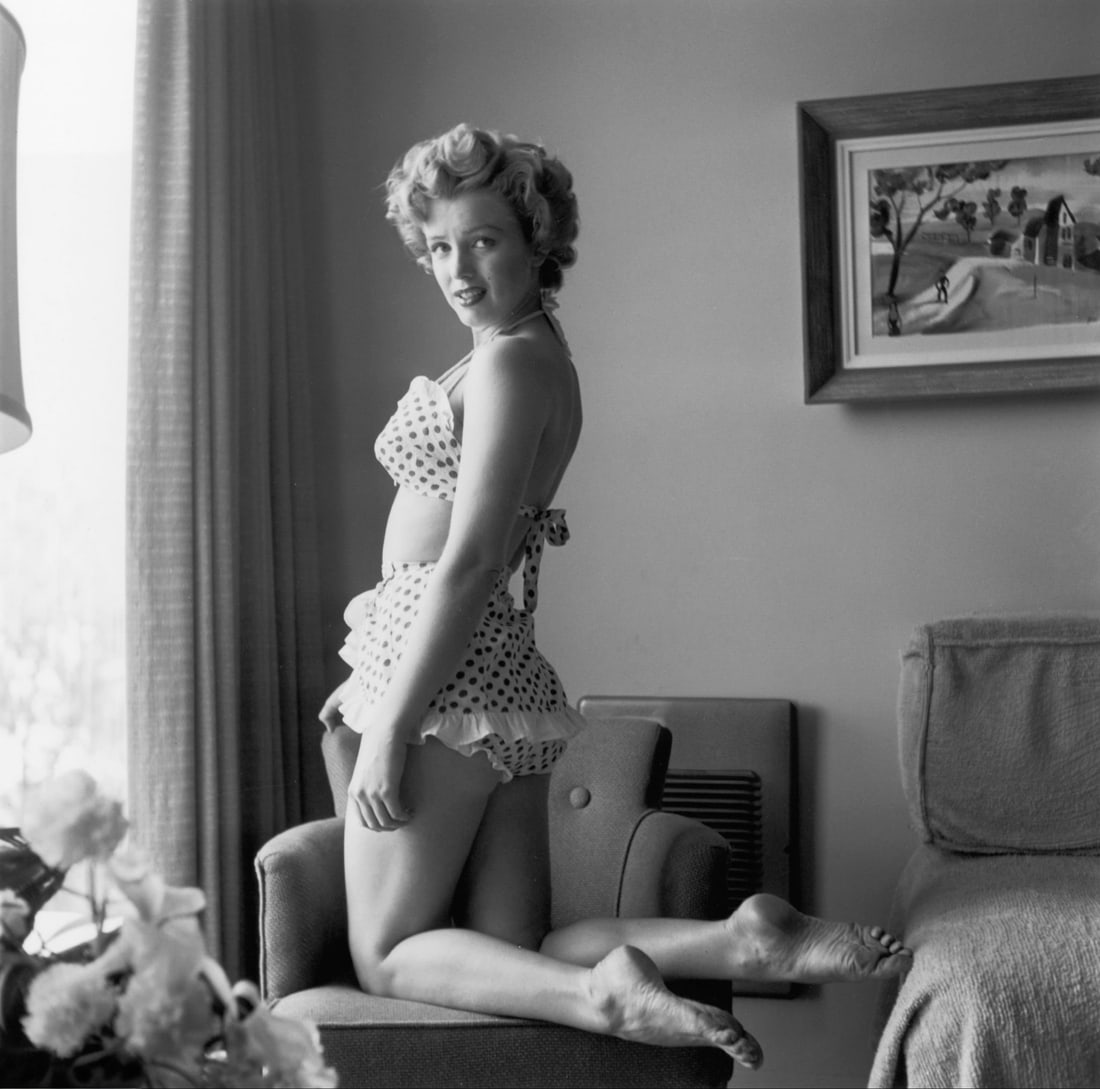 Andre de Dienes Marilyn Monroe Photo: Measures 8x10 inches, Photo print