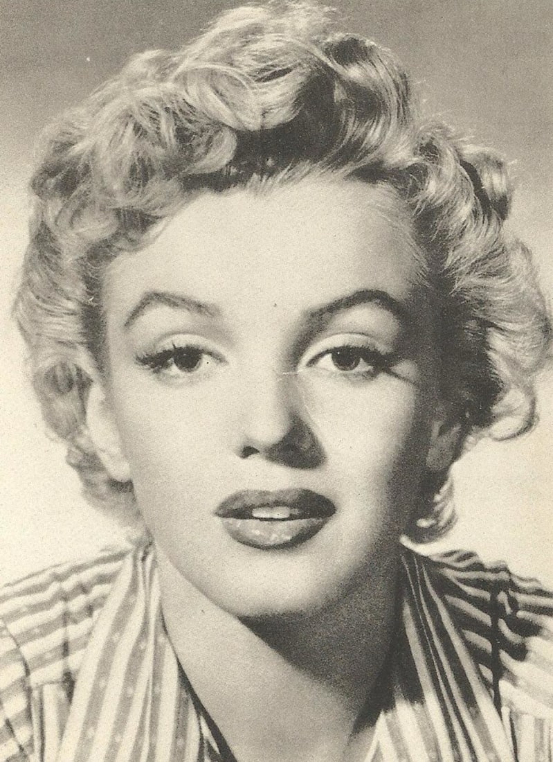 Philippe Halsman Marilyn Monroe Photo: Measures 20 x 20 inches, Photo print