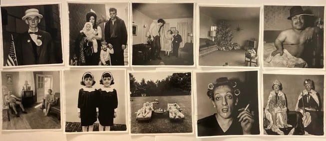 Diane Arbus Box of 10 photo lithos