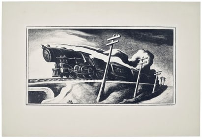 THOMAS HART BENTON (1889-1975) Going West after