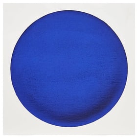 Yves Klein, serigraph on paper, 1957