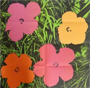ANDY WARHOL 'FLOWERS' CASTELLI MAILER