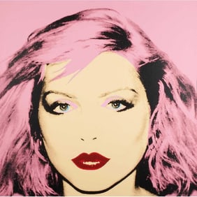 After Andy Warhol Debbie Harry print