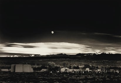 ANSEL ADAMS Moonrise, Hernandez, New Mexico, 1941