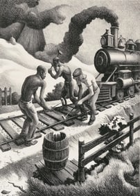 Thomas Hart Benton - Ten Pound Hammer