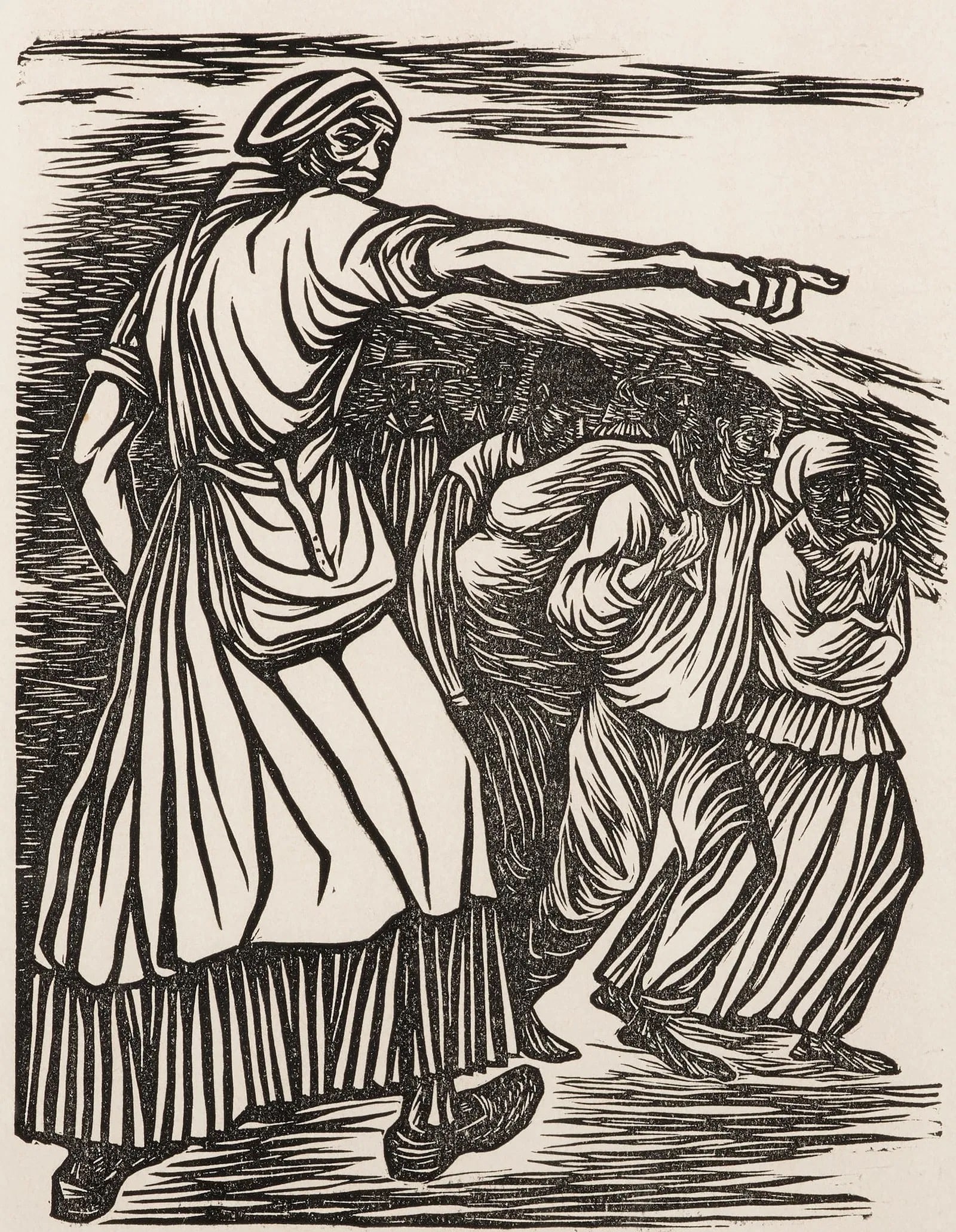 Elizabeth Catlett - Harriet Tubman: Elizabeth Catlett - Harriet Tubman. Print on wove paper. Measures: 15 x 11 inches, unsigned