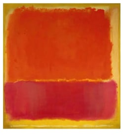 Mark Rothko # 12 offset lithograph