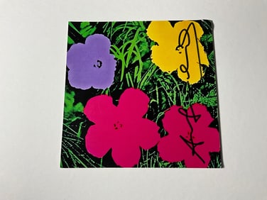 Warhol Sonnabend Mailer signed