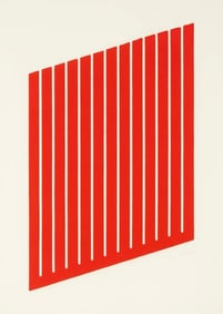 DONALD JUDD (1928-1994) Untitled: one print