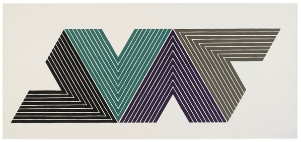 FRANK STELLA (B. 1936) Empress of India I, from V Series