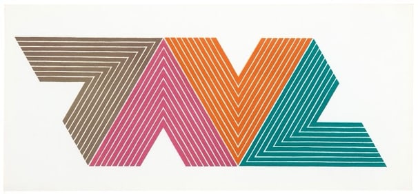 FRANK STELLA (B. 1936) Empress of India II, from V Series