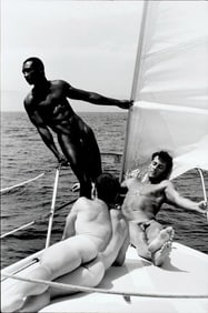 Tom Bianchi "Sailboat, Male Nude" Print