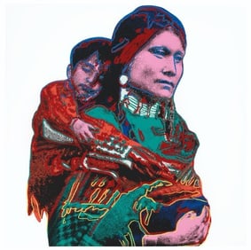 ANDY WARHOL (1928-1987) Cowboys and Indians after