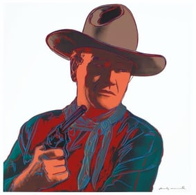 ANDY WARHOL (1928-1987) Cowboys and Indians after