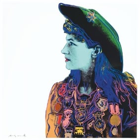 ANDY WARHOL (1928-1987) Cowboys and Indians after