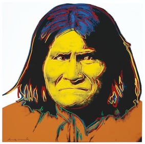 ANDY WARHOL (1928-1987) Cowboys and Indians after