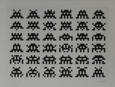 INVADER 'REPETITION, VARIATION, EVOLUTION'