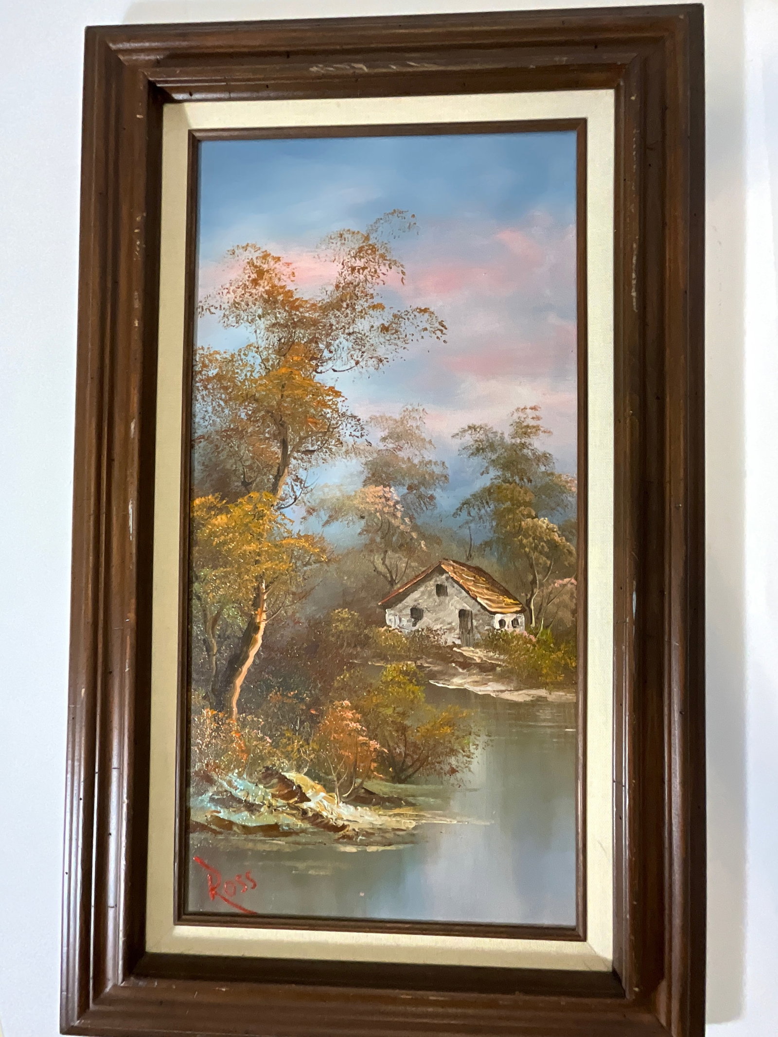 Vintage Landscape painting 1980’s unknown artist (1 of 2)
