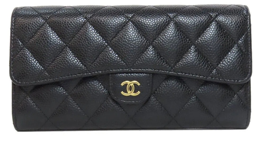 CHANEL Long Leather wallet (1 of 2)