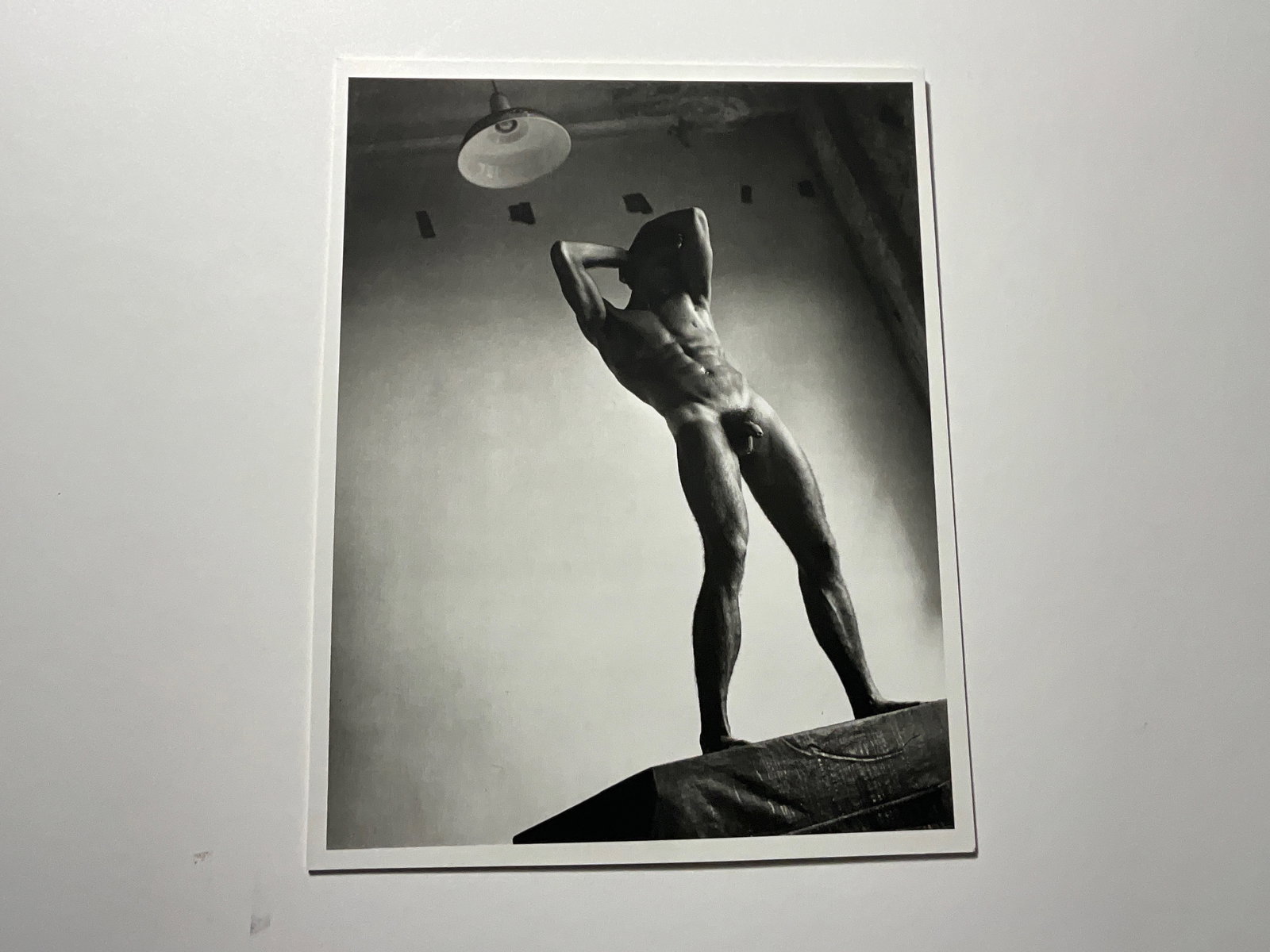 BRUCE WEBER - Special "K", NYC 1985 - male nude: BRUCE WEBER, Special "K", NYC 1985, Sheet-fed Gravure 1980's, Printed in Spain, Size approx: 11 3/4 x 9 1/4 inches