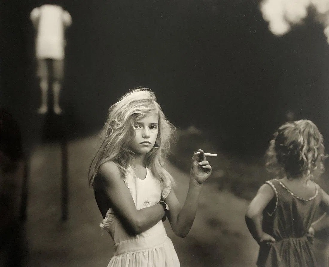 Sally Mann - Candy Cigarette, 1989 (1 of 1)