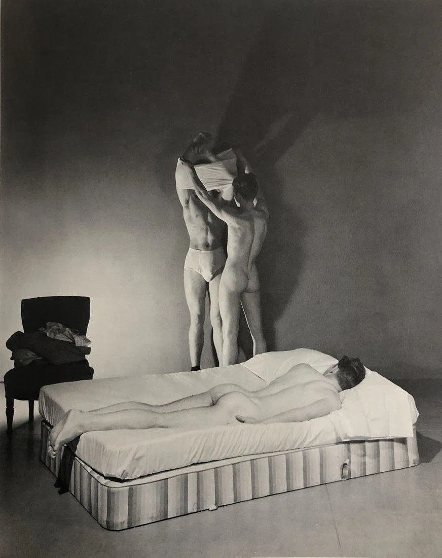 George Platt Lynes - c. 1942: GEORGE PLATT LYNES (B.1907) c. 1942 Photo-litho 11.5" x 9"