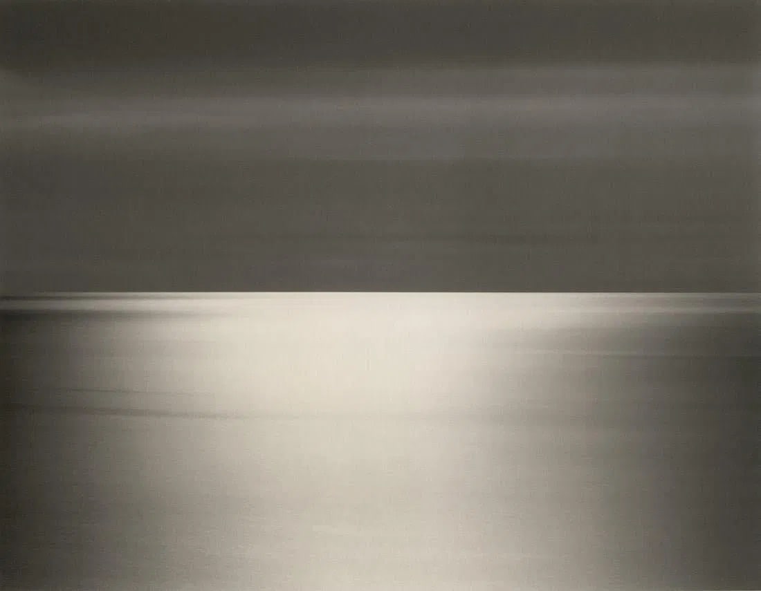 Hiroshi Sugimoto - North Atlantic Ocean, Cape Breton: HIROSHI SUGIMOTO (B. 1948) North Atlantic Ocean, Cape Breton, 1996 Photo-litho 8 1/2" x 6 1/2"