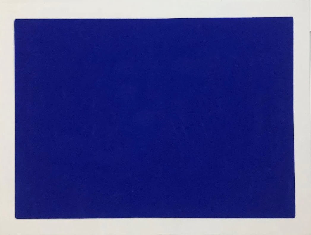 Yves Klein - Serigraph (Untitled, Blue) (1 of 1)