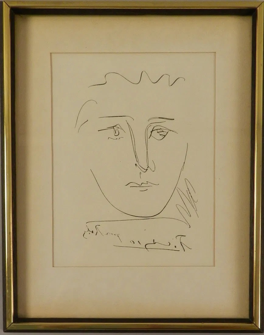 Pablo Picasso Pour Roby Etching (1 of 2)