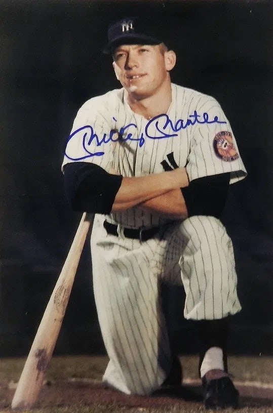 Mickey Mantle Autographed Photograph (1 of 1)