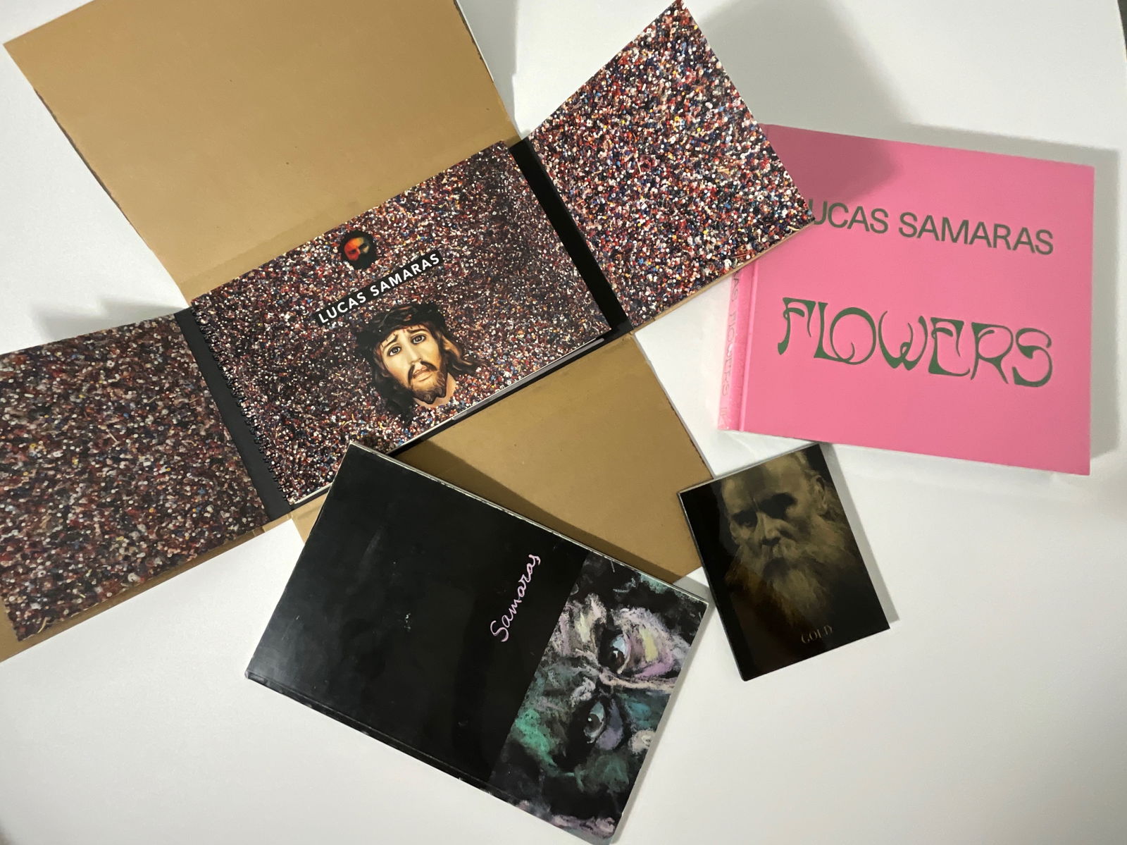 Lucas Samaras grouping of 4 books: Lucas Samaras grouping of 4 books