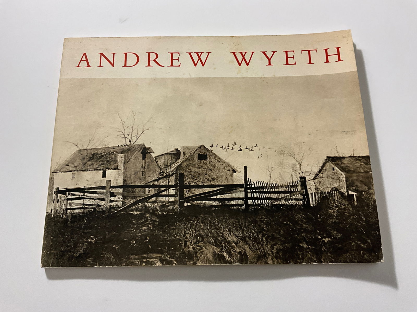 Andrew Wyeth pencil signed book 1971: Andre Wyeth dry brush and pencil drawings, pencil signed and dated 1971 Private collection chadds ford pa
