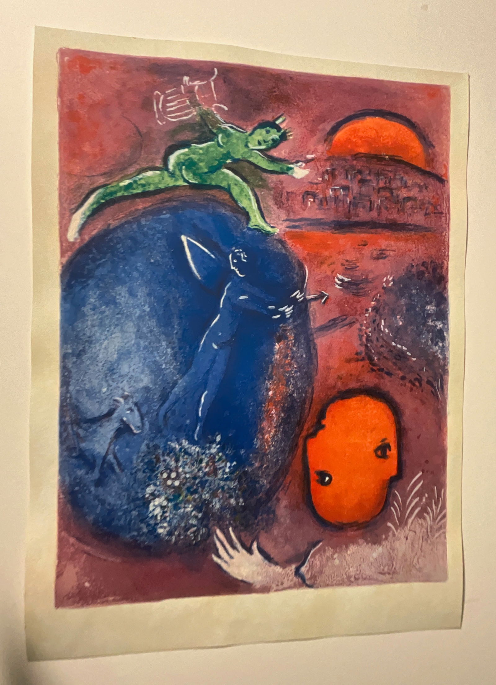 Marc Chagall Songe de Lamon et de Dryas, from Daphnis et Chloé (1 of 6)