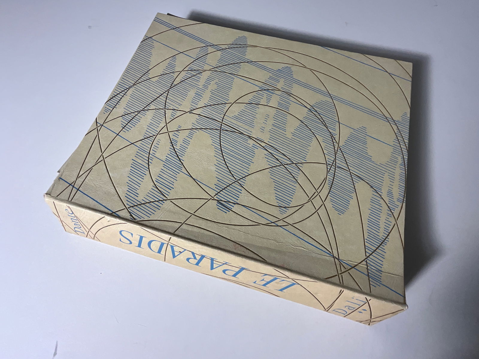 Dali Divine Comedie book without woodblocks: Loose pages as issued , woodblocks missing