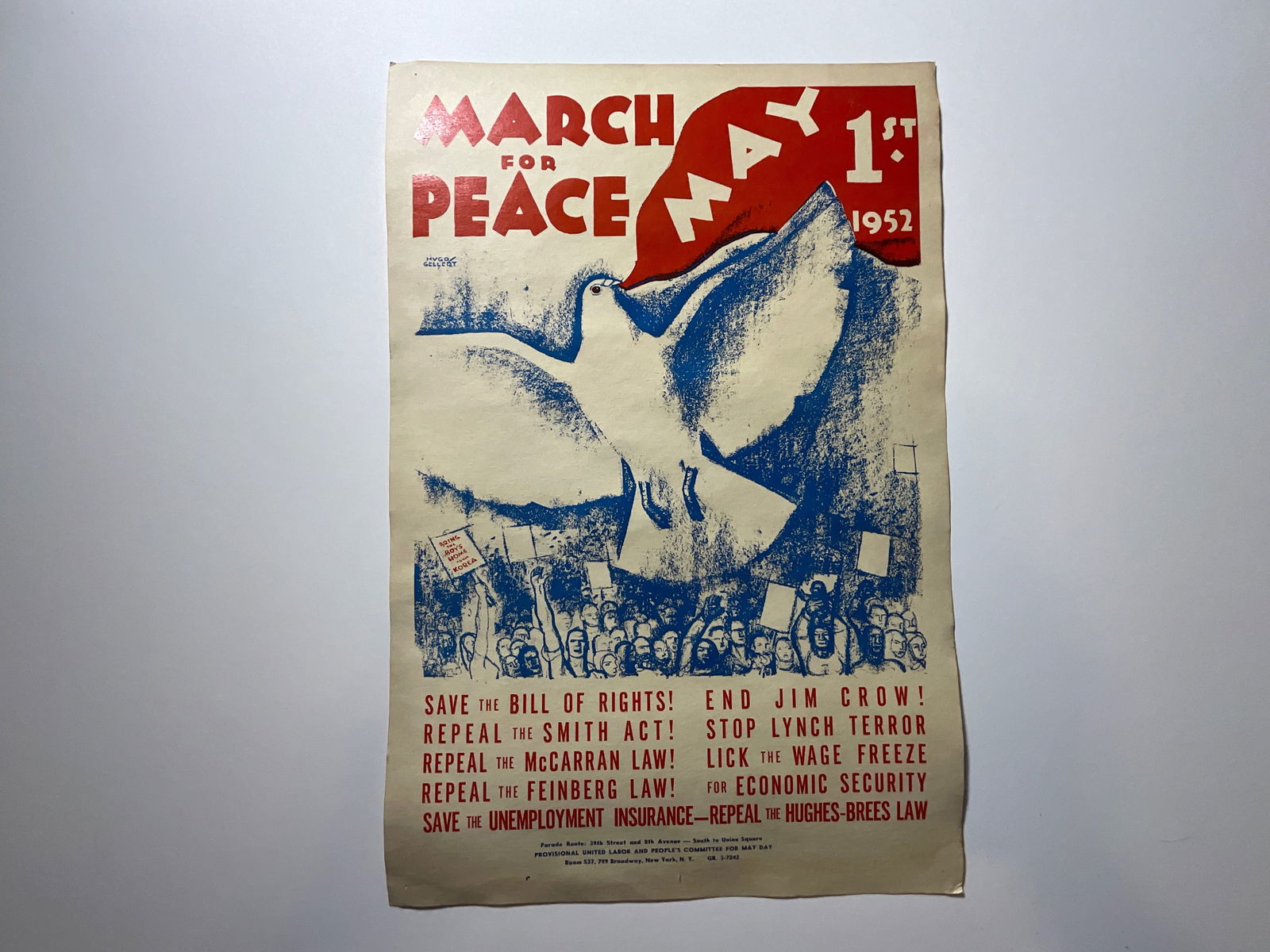 March of peace 1952 (1 of 6)
