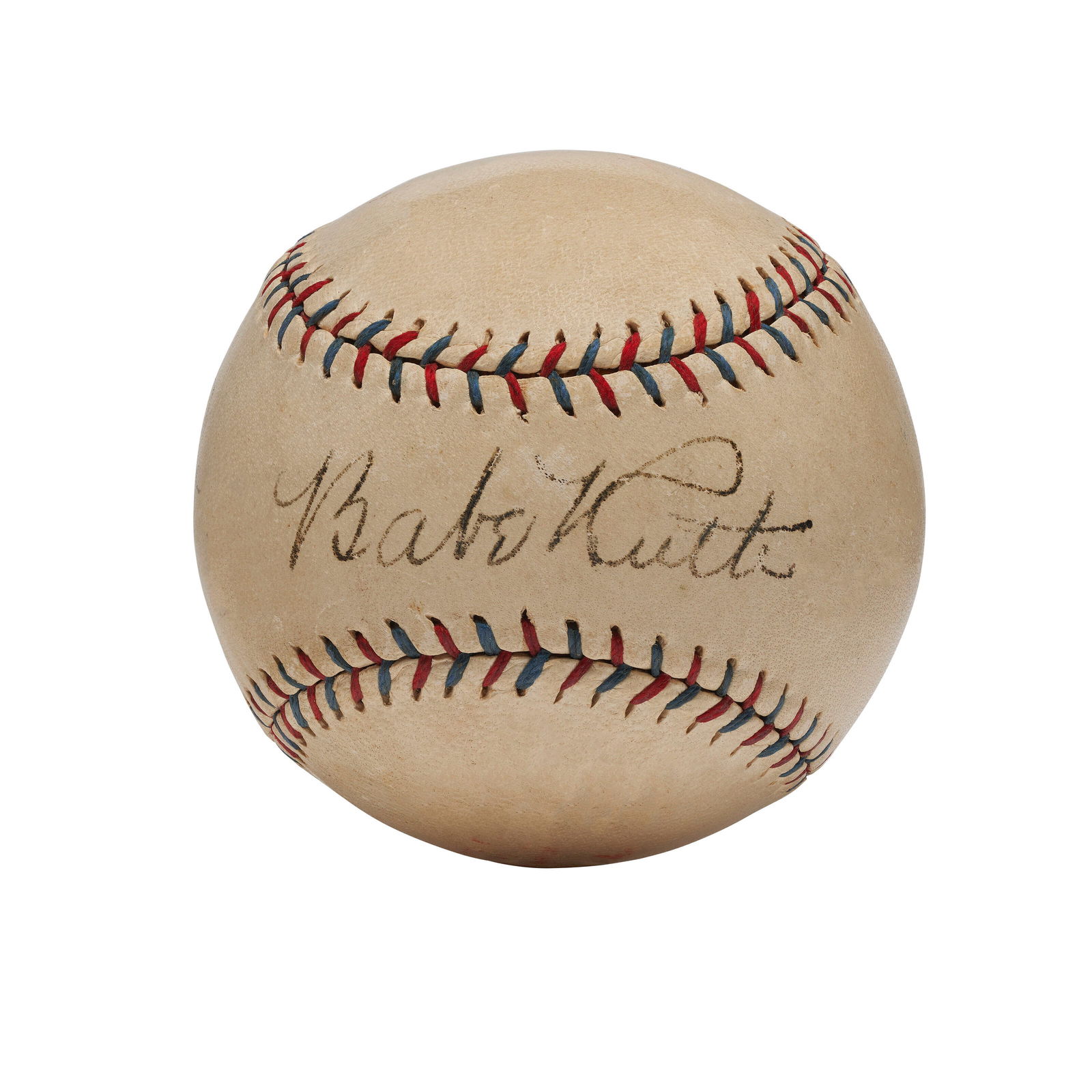 BABE RUTH AUTOGRAPHED BASEBALL CIRCA 1922 PSA/DNA (1 of 1)