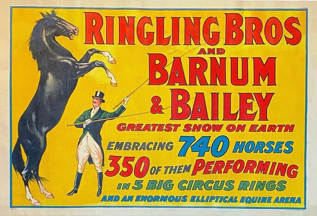 RINGLING BROS. & BARNUM & BAILEY CIRCUS POSTER (1 of 1)