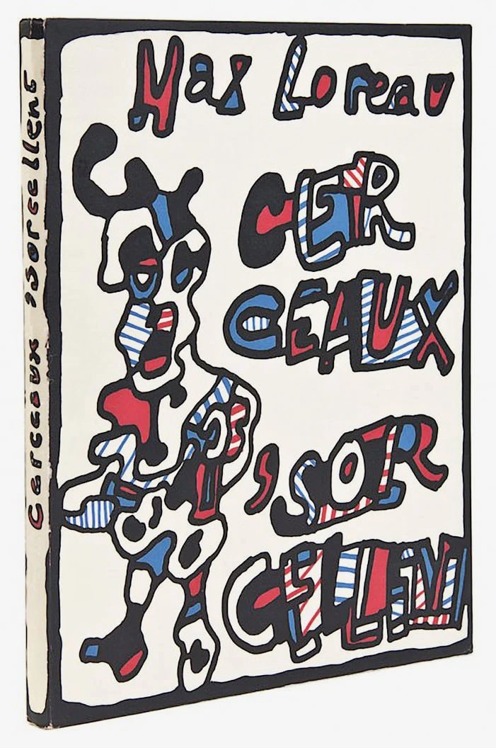 Cerceaux sorcellent by Jean Dubuffet: Jean Dubuffet Cerceaux sorcellent. silksreen the complete Set of 20 Prints Image size: 10.5/8 x 8.1/2 inch (27.0 x 21.6 cm)