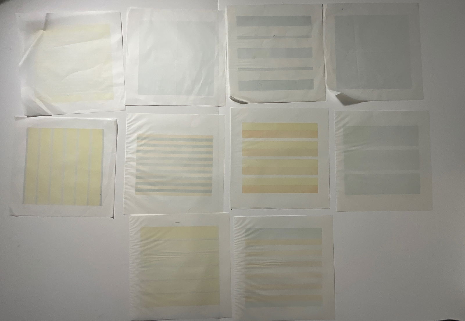 Agnes Martin – 10 prints on Vellum (1 of 8)