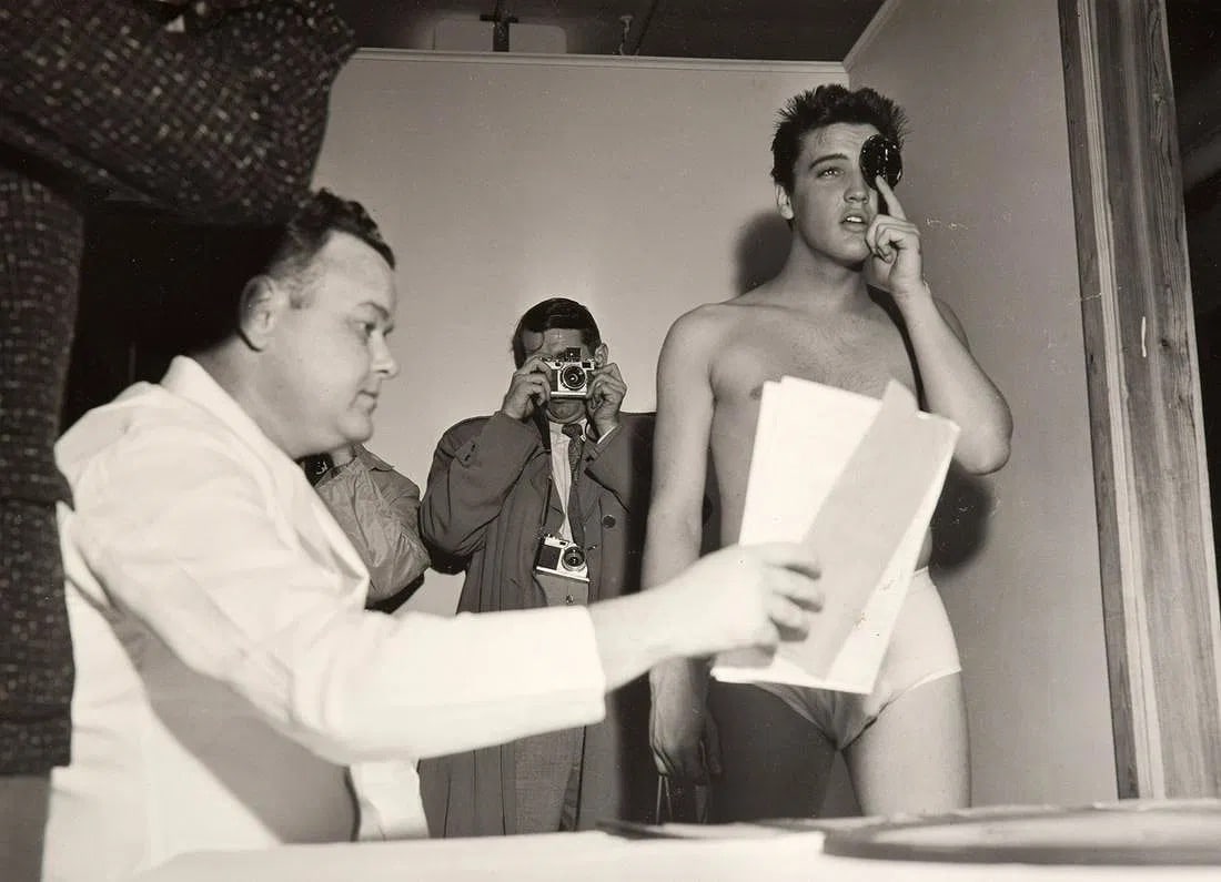 Elvis Presley Military Photo (1 of 1)