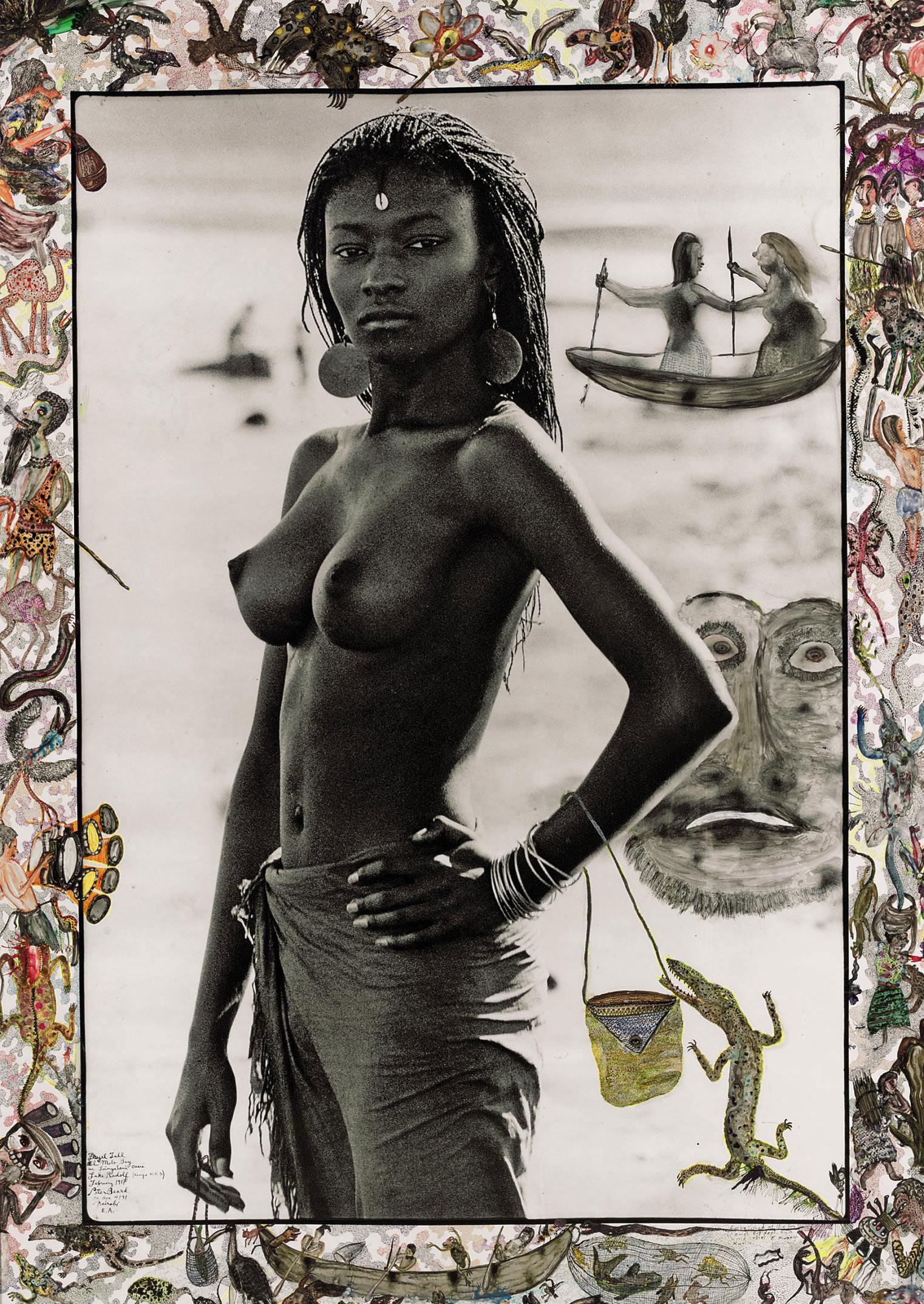 Peter Beard , Fayel Tall 1984 (1 of 1)