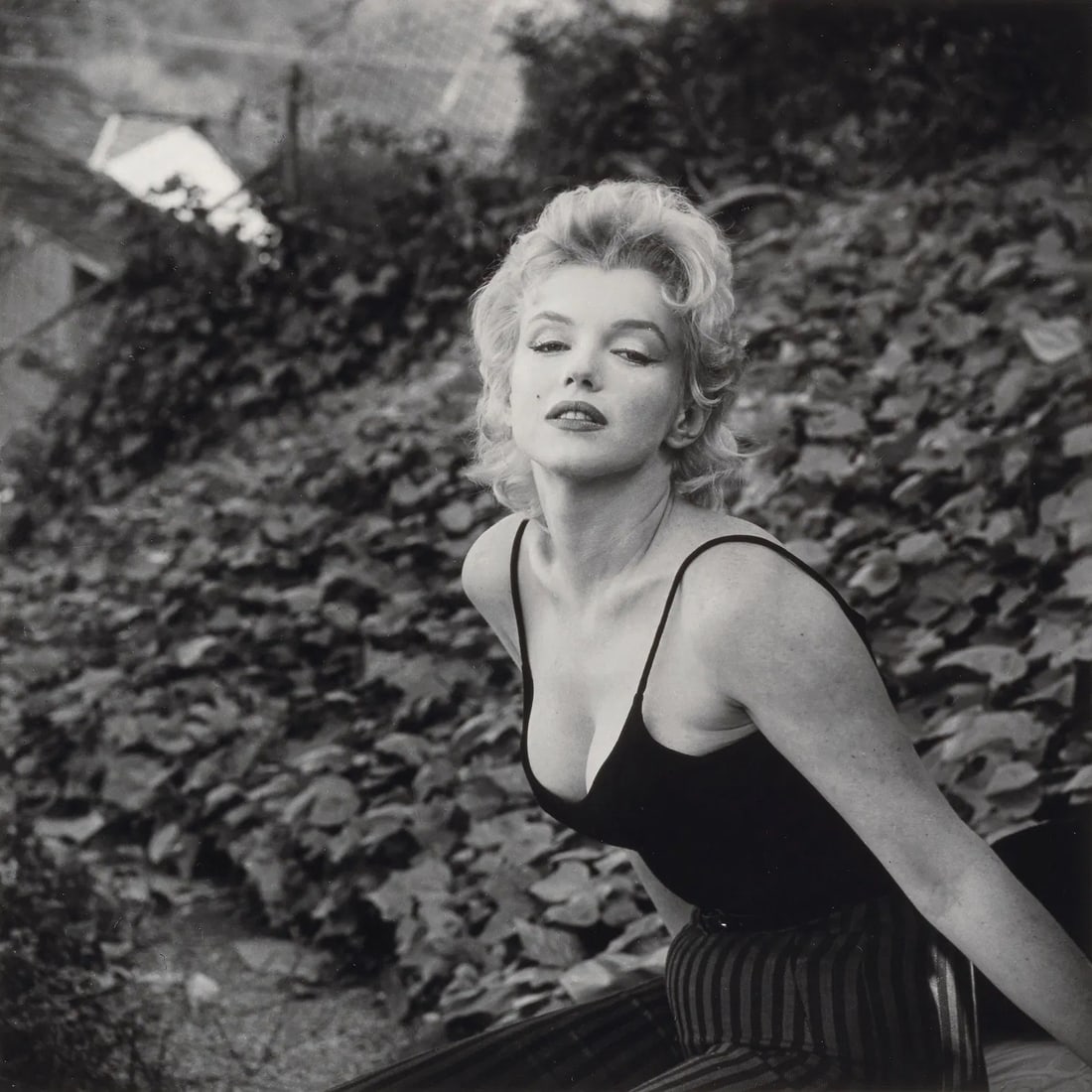GORDON PARKS (1912-2006) Marilyn Monroe, c. 1959: GORDON PARKS (1912-2006)Marilyn Monroe, c. 1959, measures 10 x 10 inches, printed later, photo print