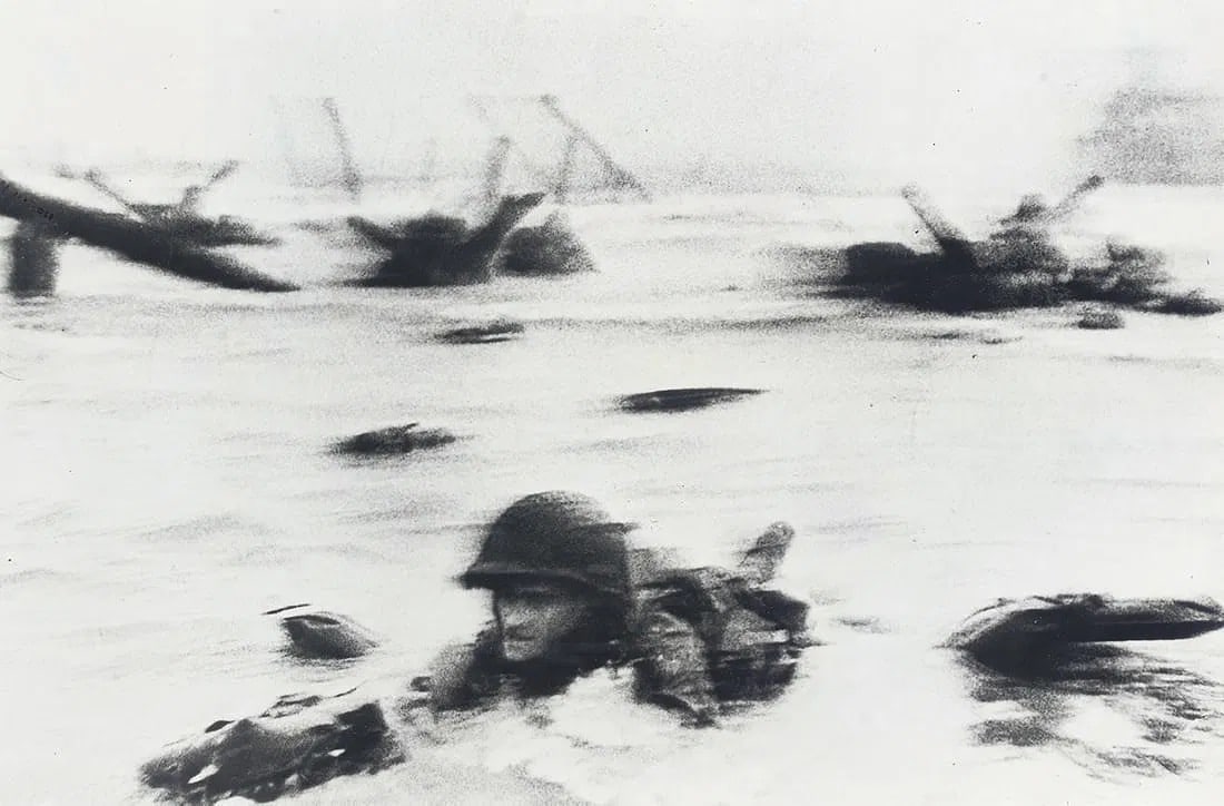 Robert Capa (1913-1954) D-Day, 1944 photograph (1 of 1)